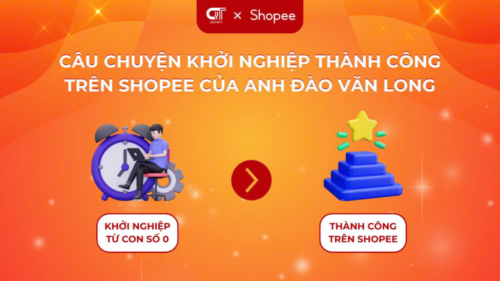 Câu chuyện khởi nghiệp thành công trên Shopee của anh Đào Văn Long