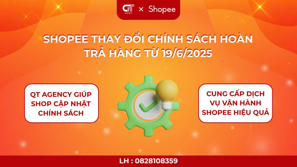 Shopee thay đổi chính sách hoàn trả hàng từ 19/6/2025