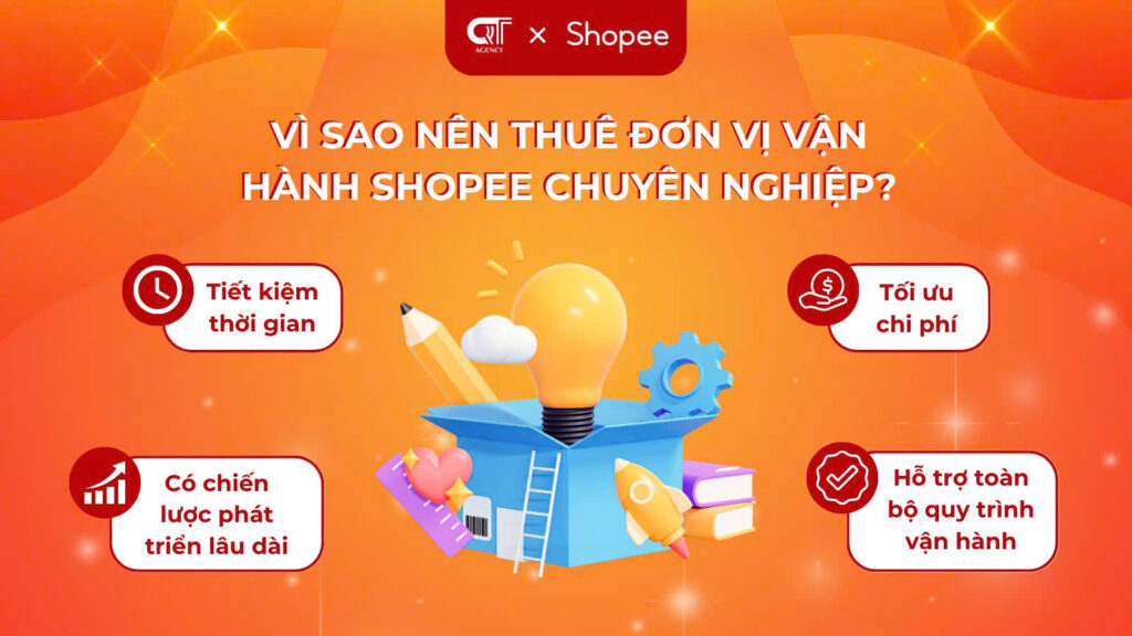 Vì sao nên thuê đơn vị vận hành Shopee chuyên nghiệp?